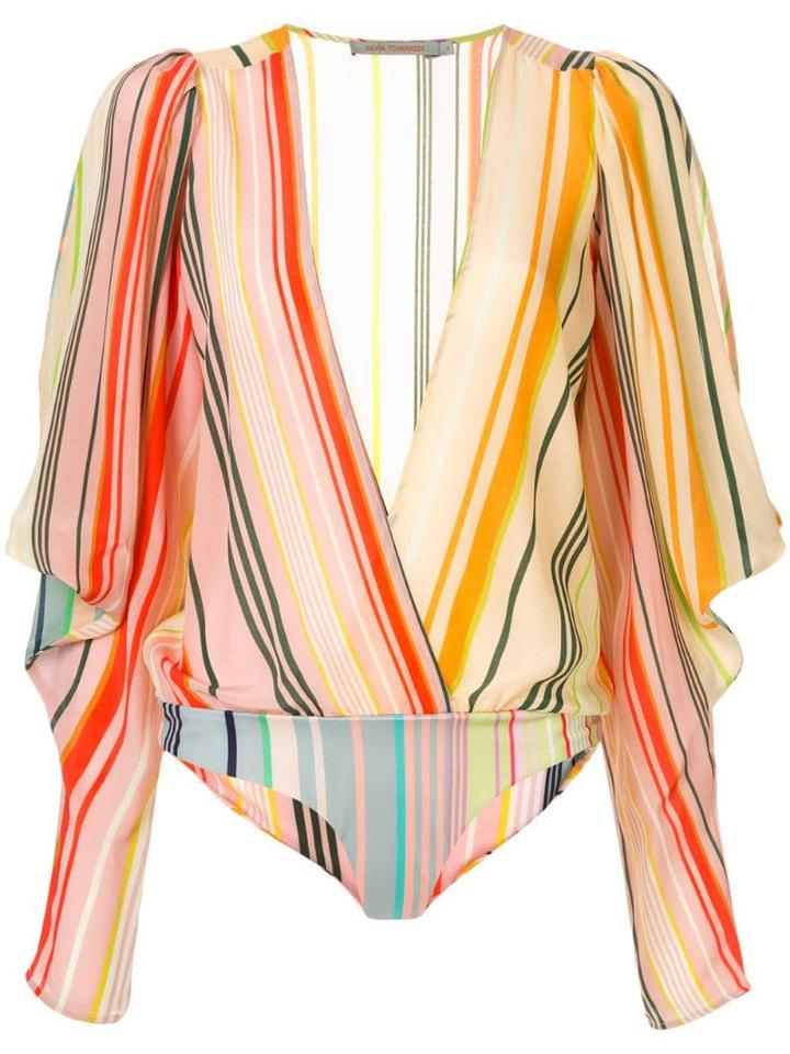 Silvia Tcherassi Caledonia Long Sleeve Top - Multicolour