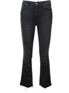 The Great Cropped Jeans, Women's, Size: 25, Black, Cotton/polyester/spandex/elastane