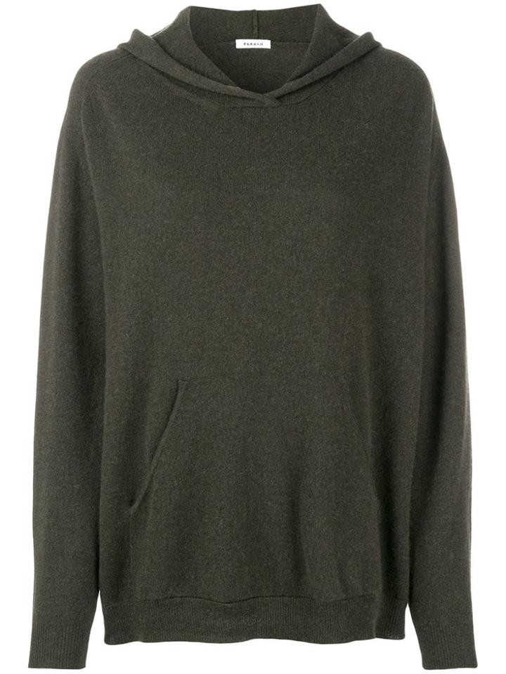 P.a.r.o.s.h. Oversized Sweater - Green