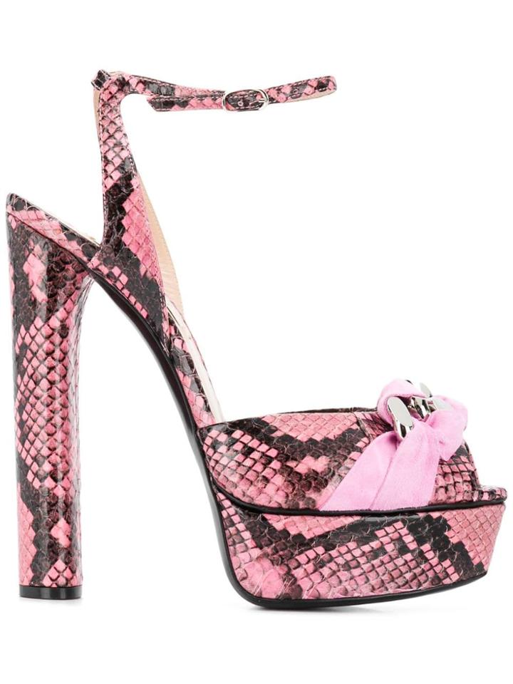 Casadei Flora Hydra Sandals - Pink