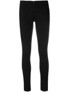 J Brand Low Rise Skinny Jeans - Black