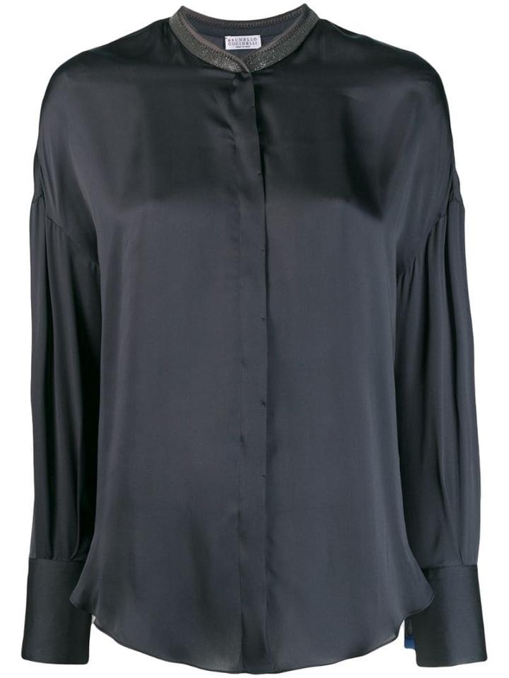 Brunello Cucinelli Loose-fit Blouse - Blue