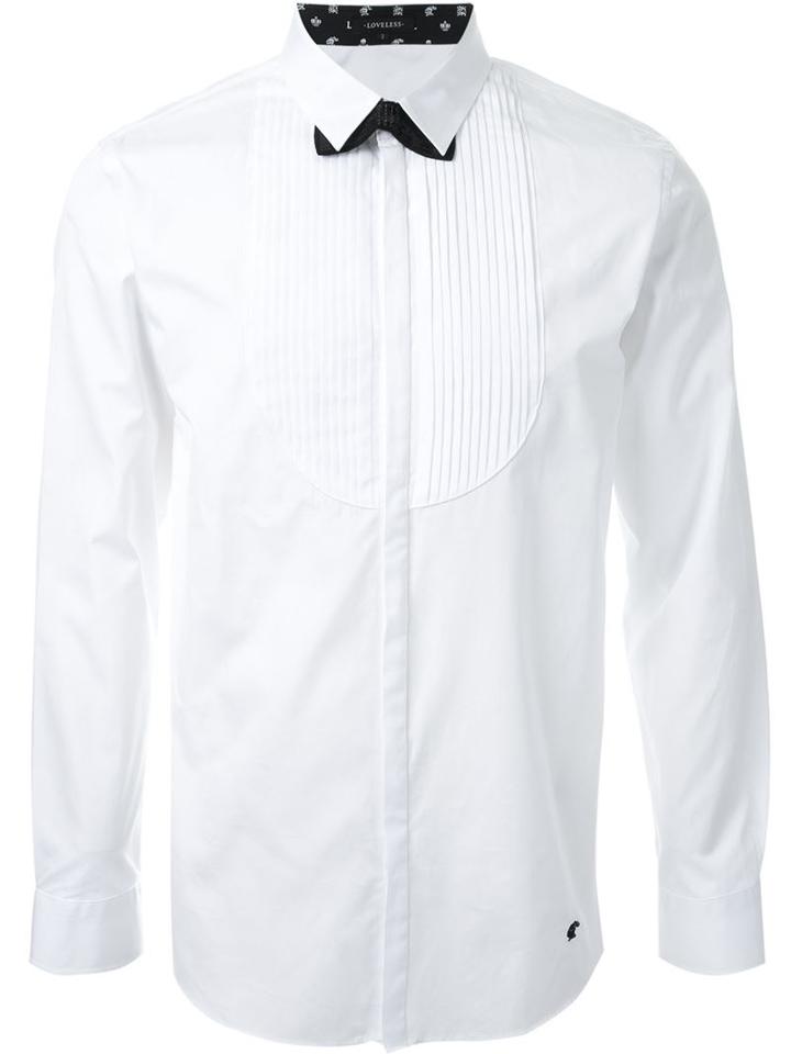 Loveless Pleated Bib Shirt