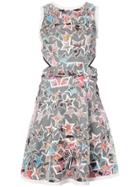Nicole Miller Star Print Dress - Multicolour
