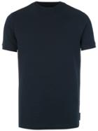 Emporio Armani Crew Neck Patterned T-shirt - Blue
