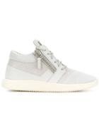 Giuseppe Zanotti Design Frankie Hi-top Sneakers - Grey