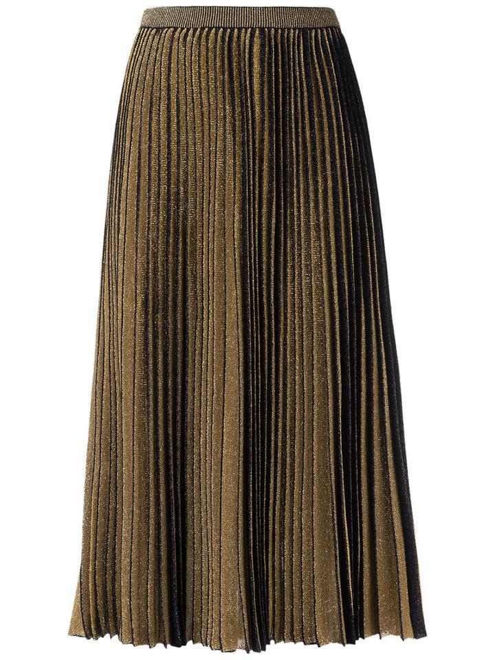 Gig - Midi Knitted Skirt - Women - Polyester - Pp, Grey, Polyester