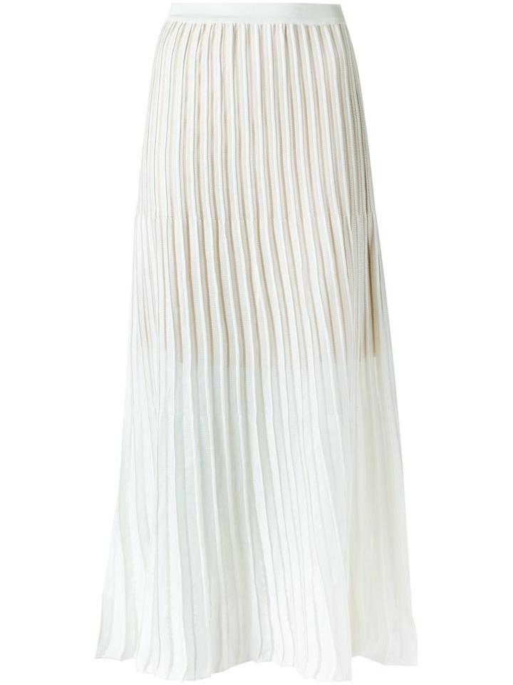Egrey Knitted Midi Skirt, Women's, Size: Medium, Nude/neutrals, Viscose