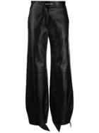 Off-white Balloon-leg Tapered Trousers - Black