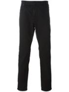Hackett Straight Leg Trousers, Men's, Size: 33, Black, Cotton/spandex/elastane