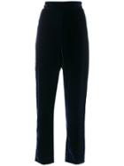 Aviù Side Stripe Track Pants - Blue