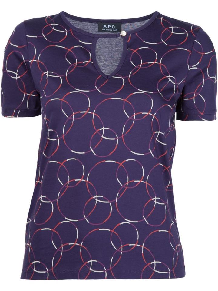 A.p.c. Circle Print T-shirt