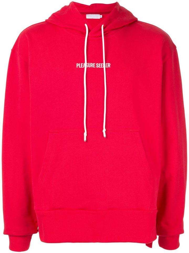 Off Duty 'pleasure Seeker' Hoodie - Red