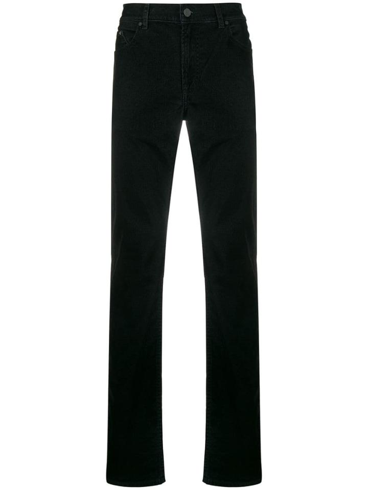 Karl Lagerfeld Washed Velvet Jeans - Black