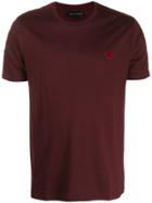 Emporio Armani Logo Patch Crew-neck T-shirt - Red