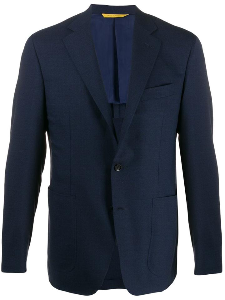 Canali Single-breasted Dinner Jacket - Blue