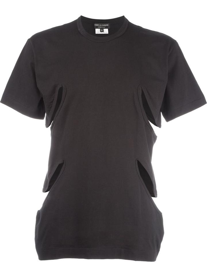 Comme Des Garçons Homme Plus Cut Out T-shirt