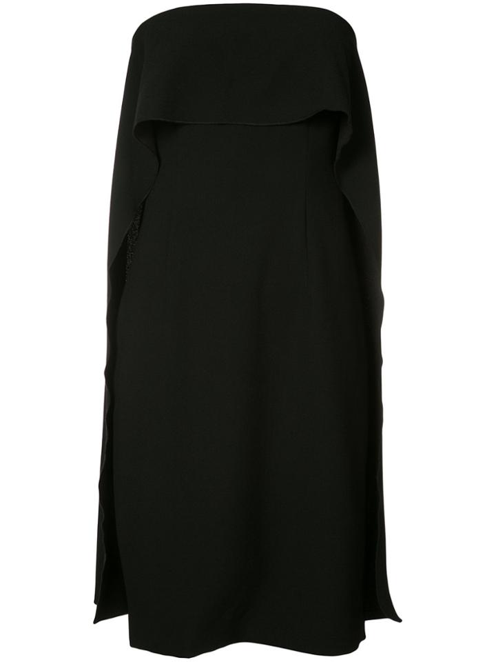 Trina Turk Strapless Flared Dress - Black