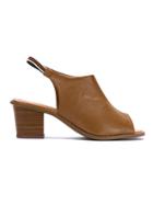 Serpui Leather Pumps - Brown