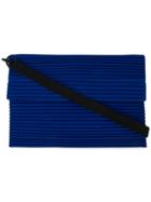 Homme Plissé Issey Miyake Pleated Flat Bag - Blue
