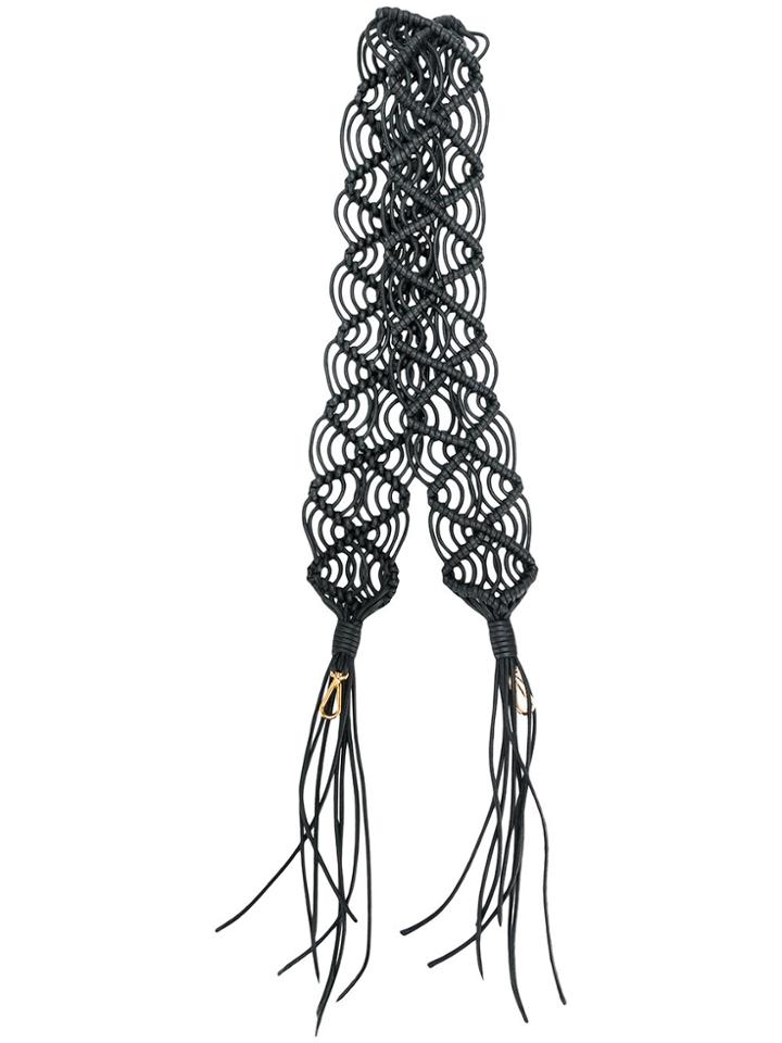Marni Macrame Bag Strap - Black