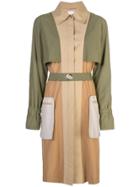 Rosetta Getty Grommet Sleeve Trench - Multicolour