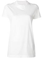 Rick Owens Drkshdw Round Neck T-shirt - White