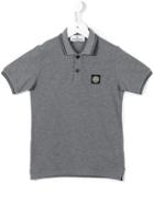 Stone Island Kids Classic Polo Shirt, Boy's, Size: 12 Yrs, Grey