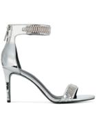 Kendall+kylie Ankle Strap Heeled Sandals - Metallic