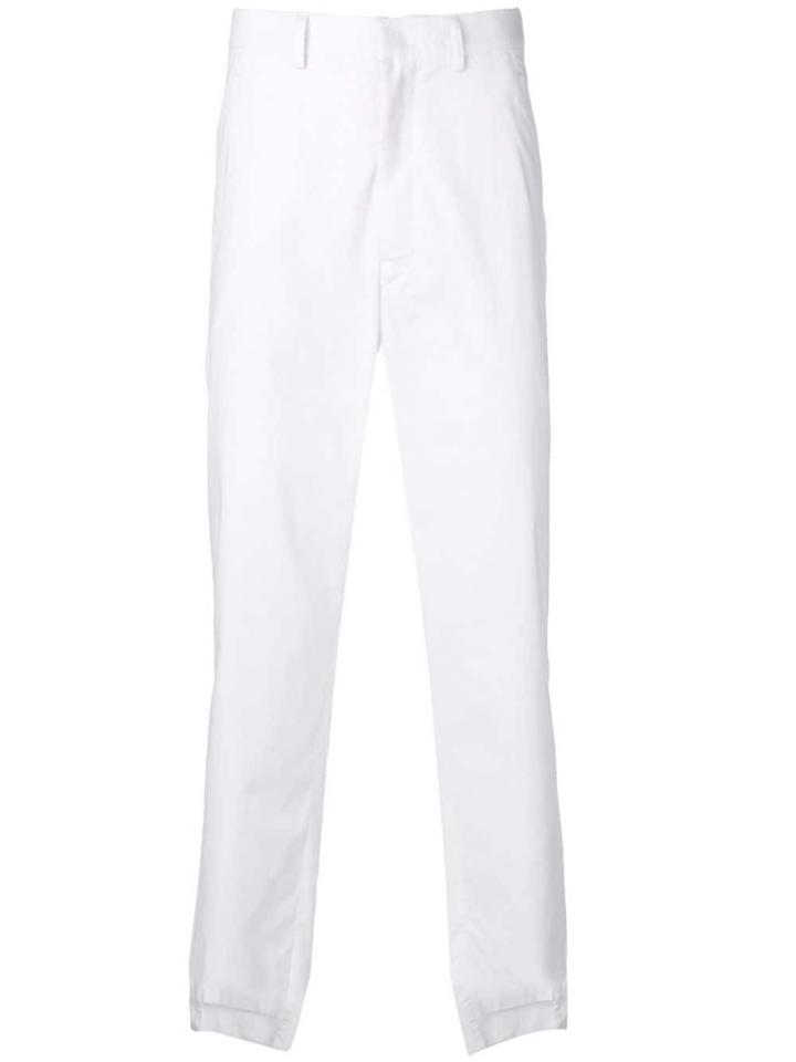 Maison Flaneur High-waist Tailored Trousers - White