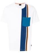 Ps By Paul Smith Side Stripe Panel T-shirt - White