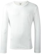 Majestic Filatures Fine Crew Neck Sweatshirt, Men's, Size: Xxl, White, Cotton