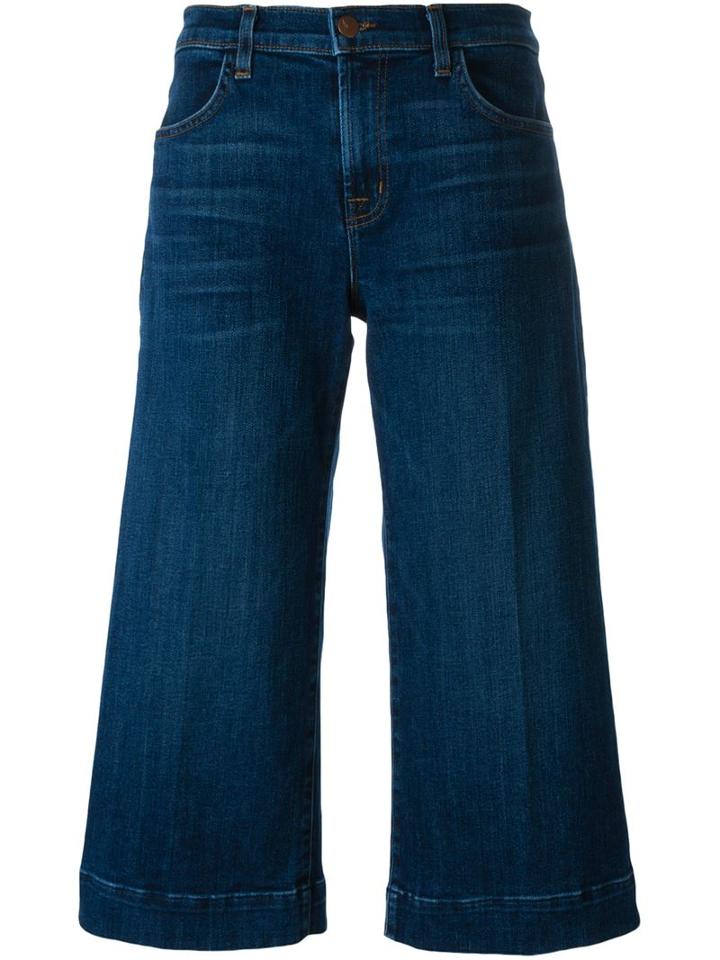 J Brand Cropped Jeans, Women's, Size: 24, Blue, Cotton/polyurethane