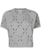 T By Alexander Wang Laser Cut Knit Top - Unavailable