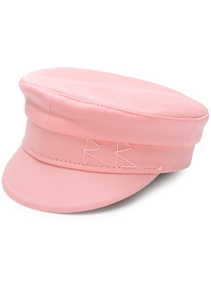 Ruslan Baginskiy Baker Boy Hat - Pink & Purple