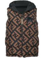 Fendi Ff Logo Gilet - Black