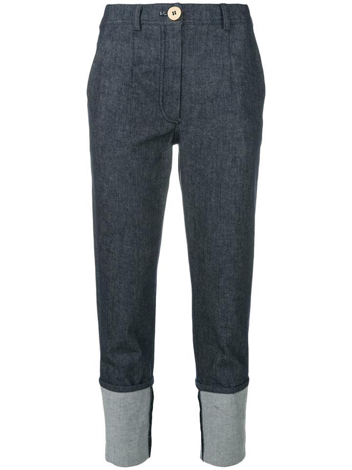 Talbot Runhof Nicolala Jeans - Blue