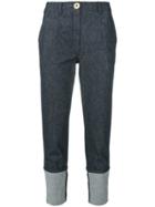 Talbot Runhof Nicolala Jeans - Blue