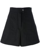 Isabel Marant Trey Shorts, Women's, Size: 40, Black, Cotton