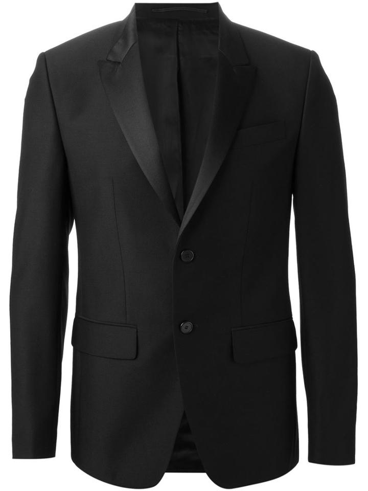 Givenchy Classic Tuxedo, Men's, Size: 48, Black, Silk/cotton/polyester/wool