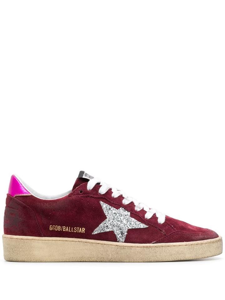 Golden Goose Ballstar Sneakers - Red