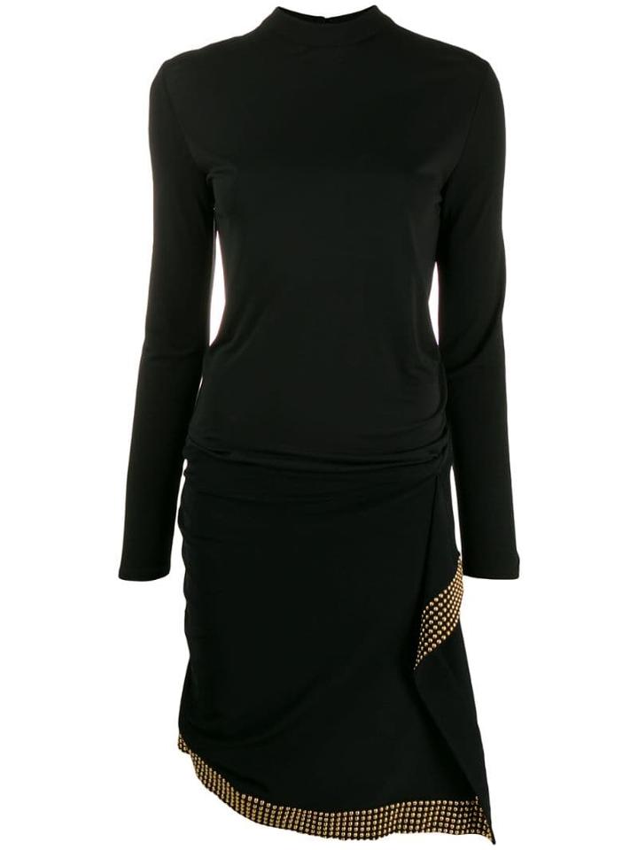 Roberto Cavalli Studded Dress - Black