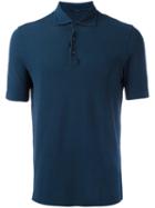 Lardini Classic Polo Shirt, Men's, Size: 54, Blue, Cotton