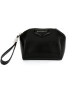Givenchy Antigona Clutch, Women's, Black, Calf Leather