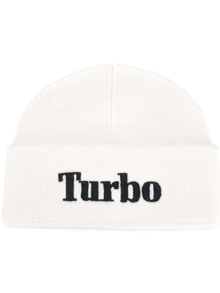 Msgm Turbo Beanie - White