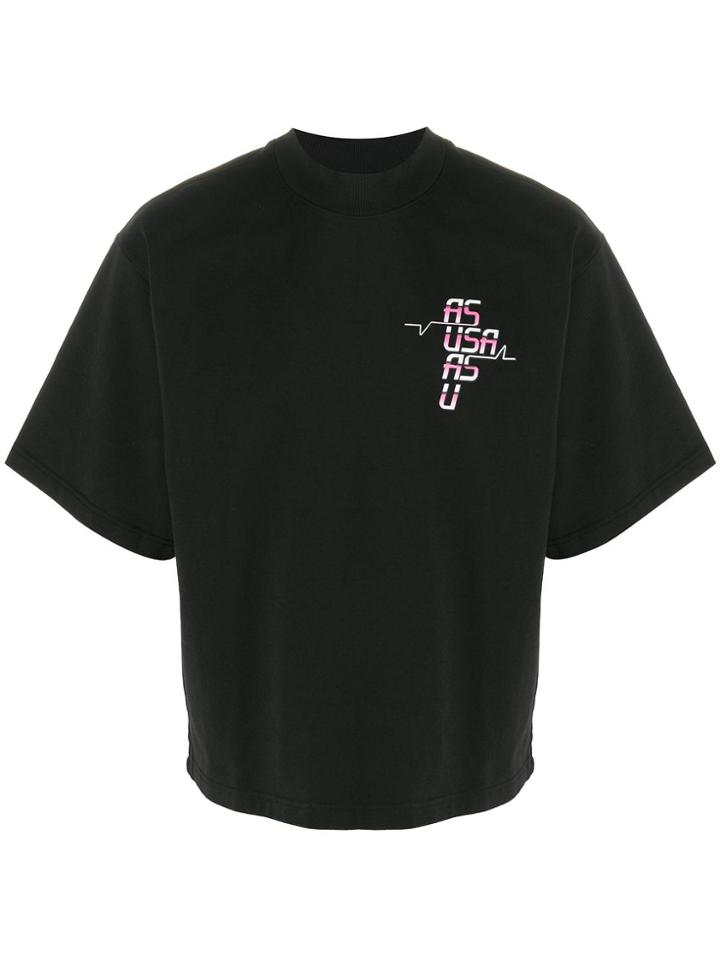 Reebok Usa Print T-shirt - Black