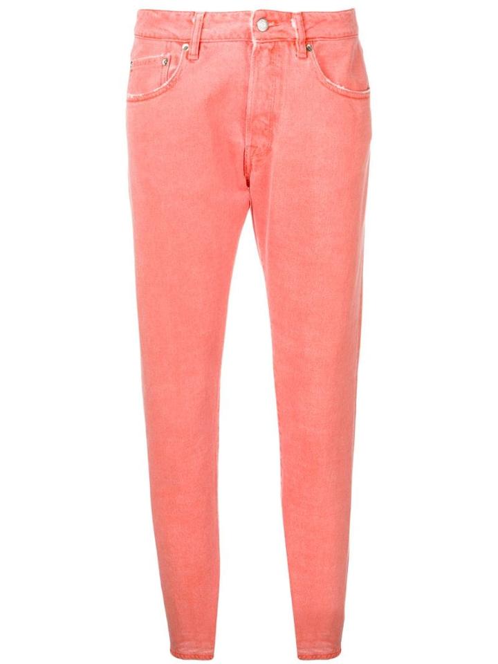 Golden Goose Mid-rise Straight Leg Jeans - Orange