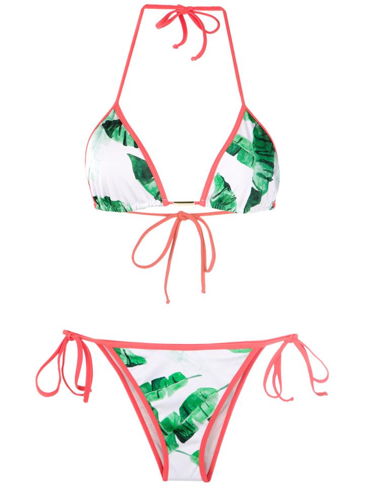 Brigitte Printed Triangle Bikini Set - Unavailable