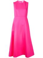 Delpozo - Flare And Fit Dress - Women - Viscose - 36, Pink/purple, Viscose
