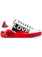 Dolce & Gabbana Low Top Trainers - White